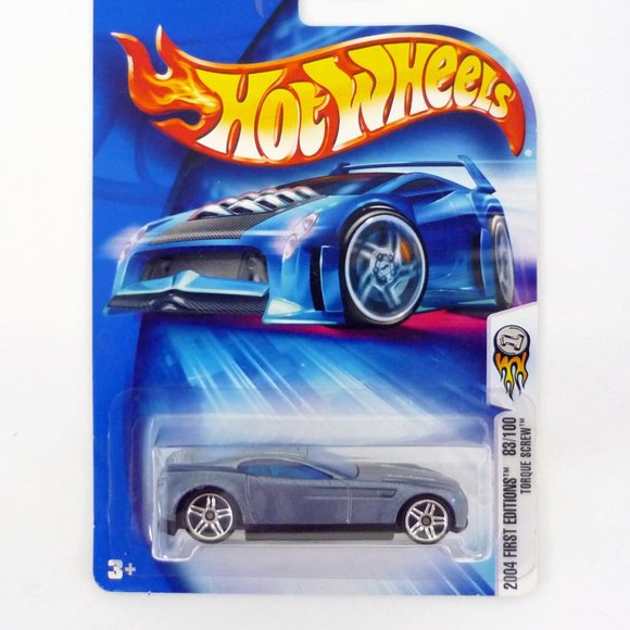 Hot Wheels Torque Screw #083 First Editions 83/100 Blue Die-Cast Car 2004 - Picture 1 of 1